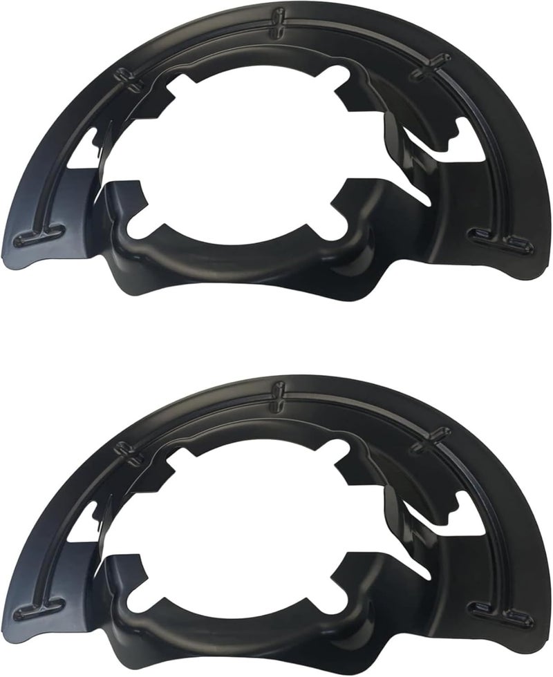 FCBJX Front Brake Dust Shield for Ford Super Duty F-250 F-350 F-450 F-550 1999-2004 Replace F81Z1214AA 924-483 Left and Right - Image 1